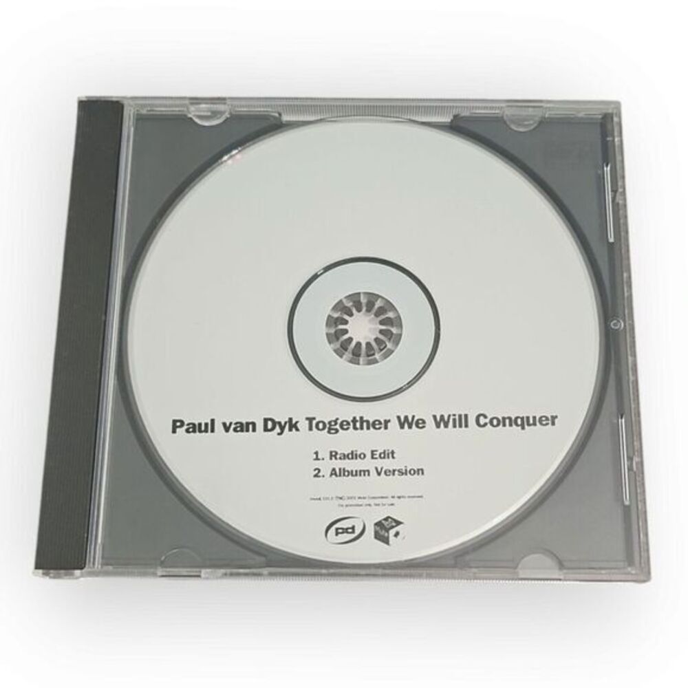 Paul‎ van Dyk – Together We Will Conquer [2001 Promotional CD Single]